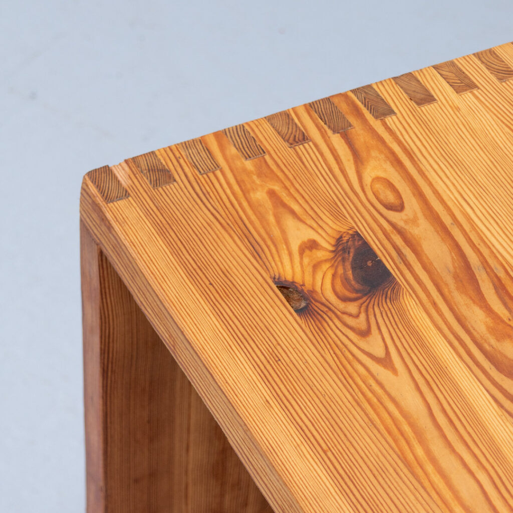 Pine dining table by Ate van Apeldoorn  1970s