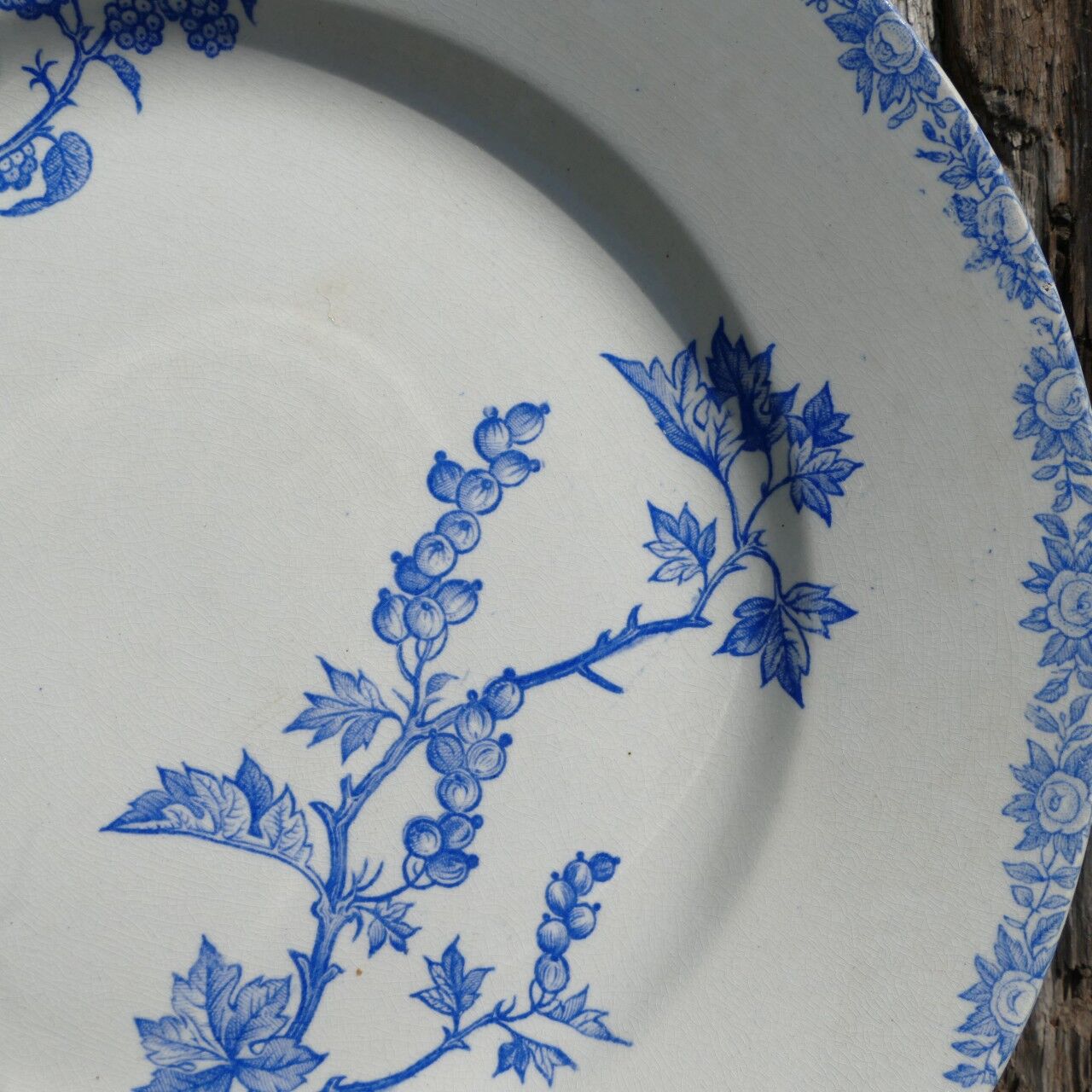Assiette terre de fer