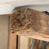 Oak farmhouse table - 1 drawer