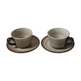 Cups and saucers