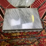 Coat rack art-deco wrought iron cloakroom