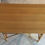 Louis Sognot rattan desk and his chair