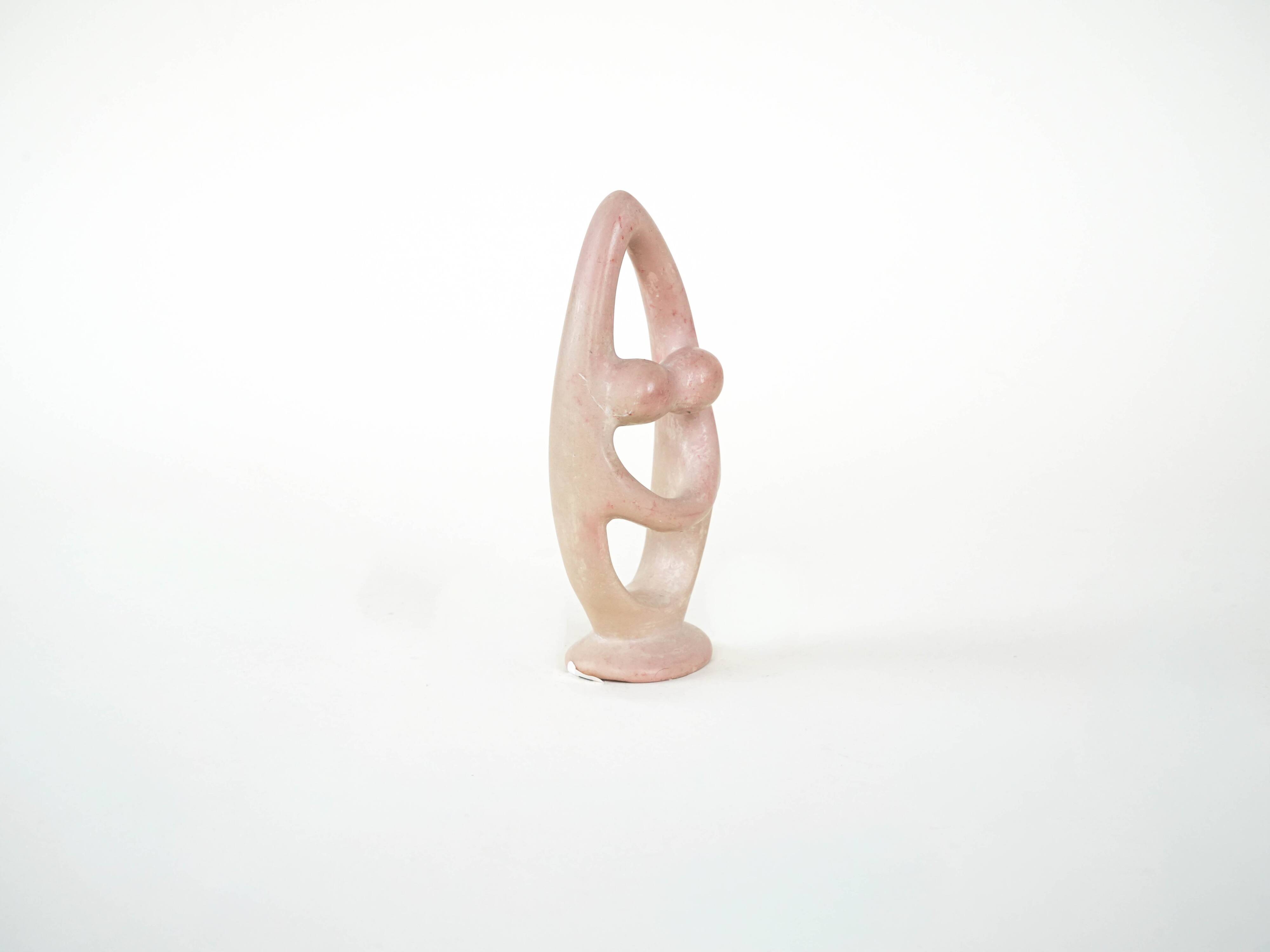 Stone sculpture symbolising bonds, Danish design, 1980s, made in Denmark