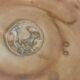 Liqueur set signed La Poterie de la Colombe by Madeleine Brault, year