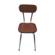 Brown formica chair