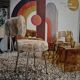 Set of 3 Moumoute Chairs, 2 Pelfran, 1 Barrel from 1960-1970.