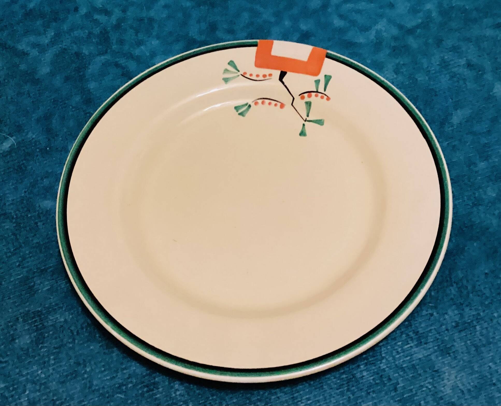 Art Deco plate