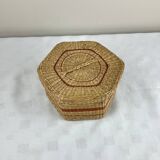 Vintage wicker box/basket