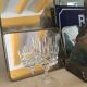 5 vintage 70s stemware