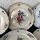 6 Villeroy and Boch Mettlach earthenware soup plates