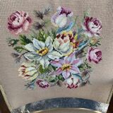 Vintage armchair canvas canvas
