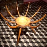 Elegant table "spider" vintage