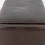 Maison De Sede. Leather stool or ottoman. 1960s/70s.