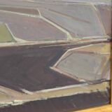 Original Large Danish Oil On Canvas – “Landscape, Denmark” By Erik Nörgaard – Vintage & Framed