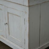 Old white parisian style buffet