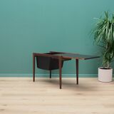 Table à couture en teck, design danois, années 1960, production : Danemark
