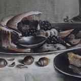 Stanislas kostka oil on canvas still life