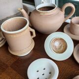 12-cup service with saucers and a pourer - Vieux grès de la Tour