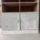 Patinated workshop furniture with compartments (renovated)