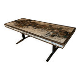 Coffee table marbre mid-century