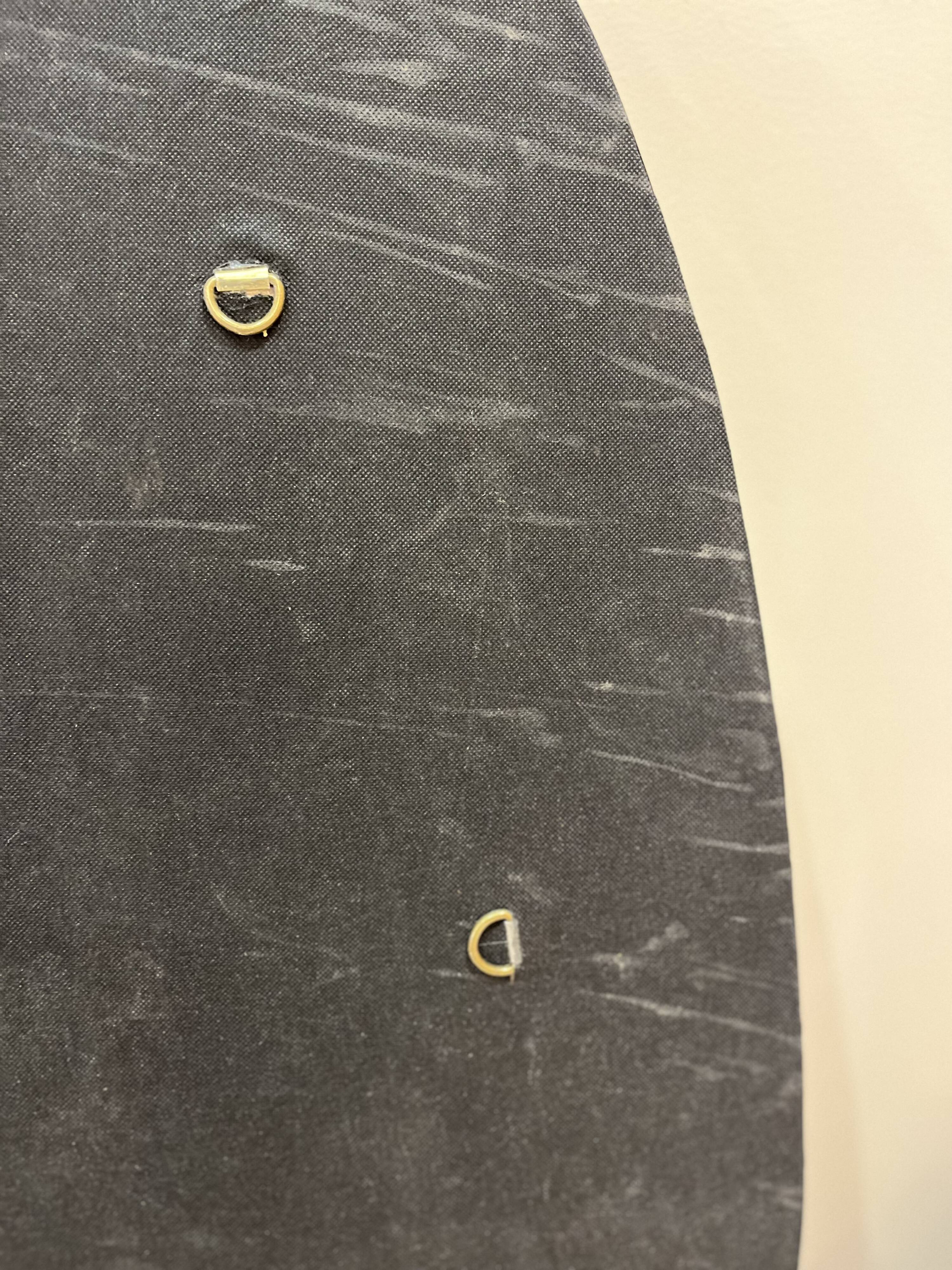 Large organic dune mirror - gold