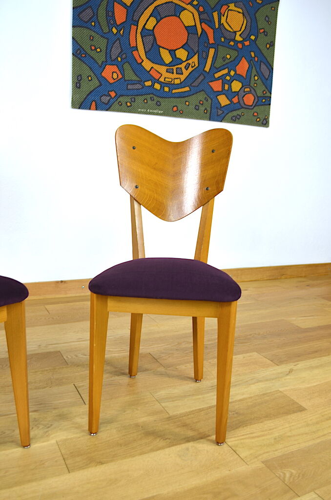 Paire de chaises 1950