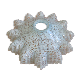 Opaline clichy blue lampshade