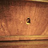 Bonnetière avec miroir