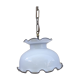 Vintage opaline glass suspension