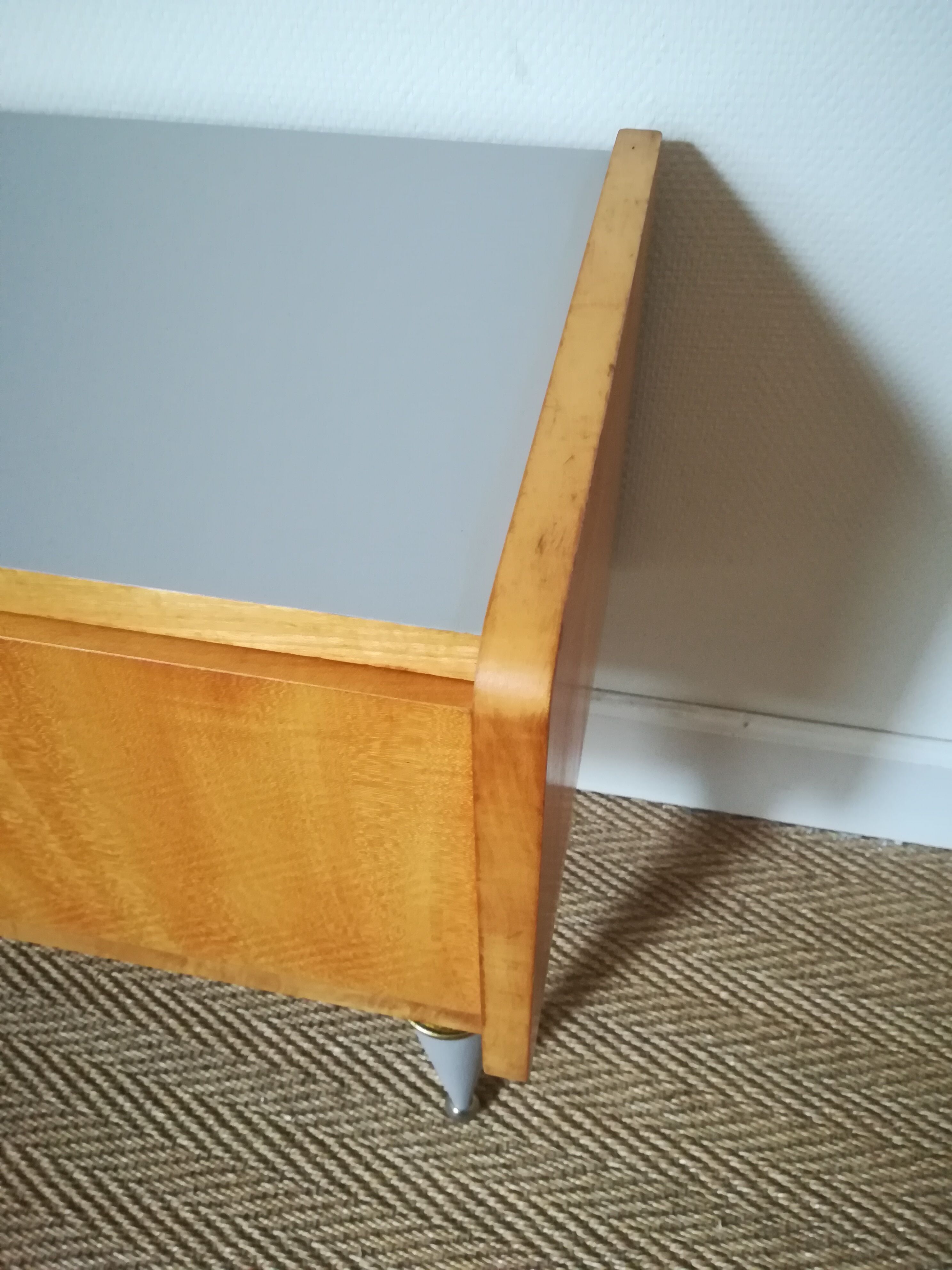 A pair of bedsides