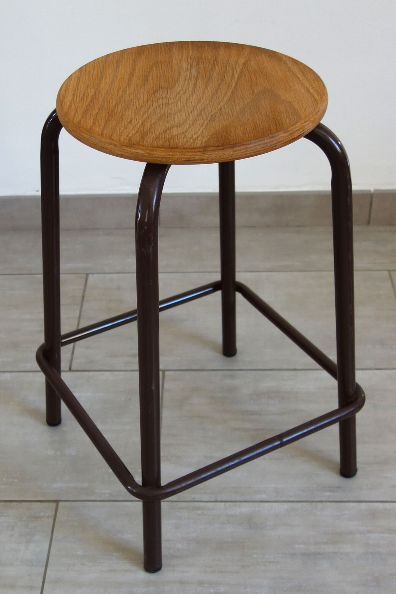 Vintage school stool