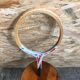 Ancienne raquette tennis super court junior bois