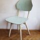 Set of 6 vintage TON chairs in painted wood, Czechoslovakia, 1964