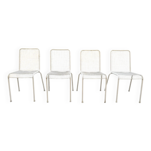 Lot 4 chaises salle