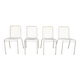 Set of 4 outdoor dining chairs from the 1970s.