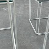 Pull out tables design Max Sauze, édited by Iscocèle