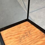 Mid-century minimalist teak side table by Florence Knoll for Knoll International, 1950s.