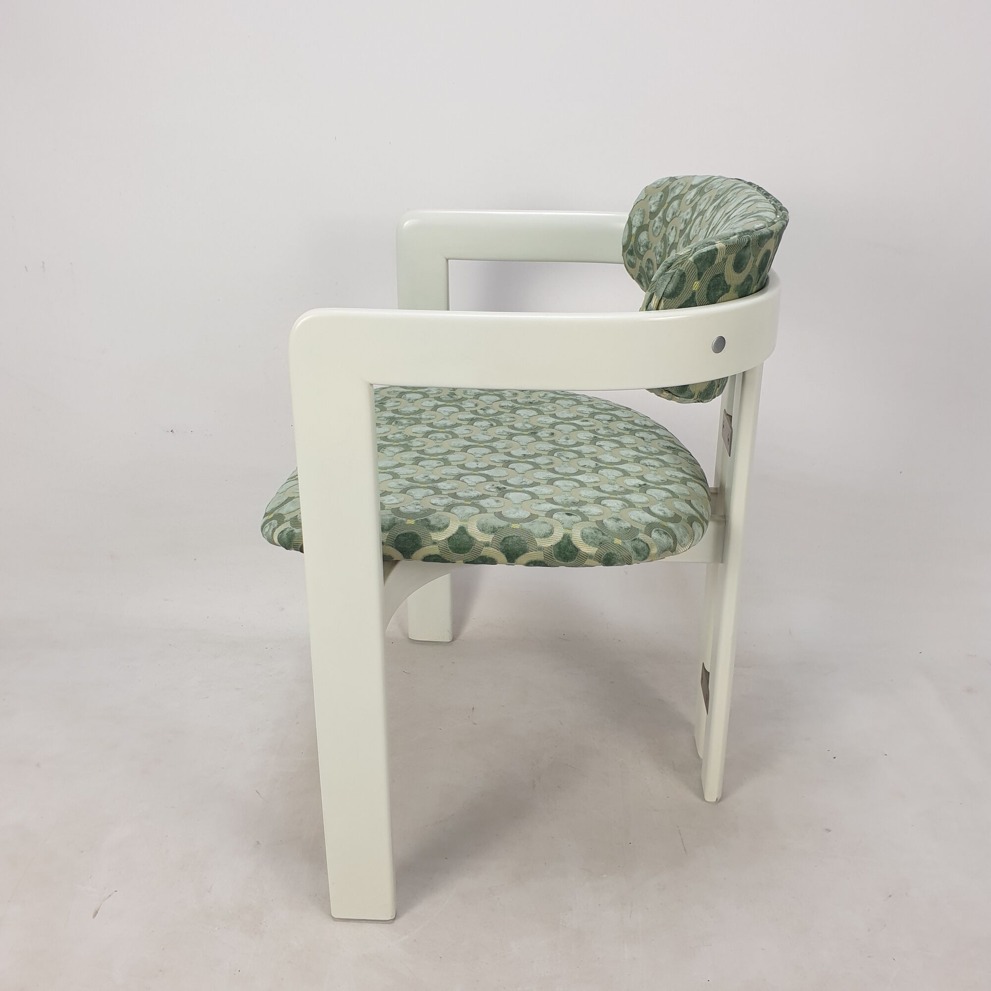 Augusto Savini for Pozzi Set of Four 'Pamplona' Chairs, Italy 1970's
