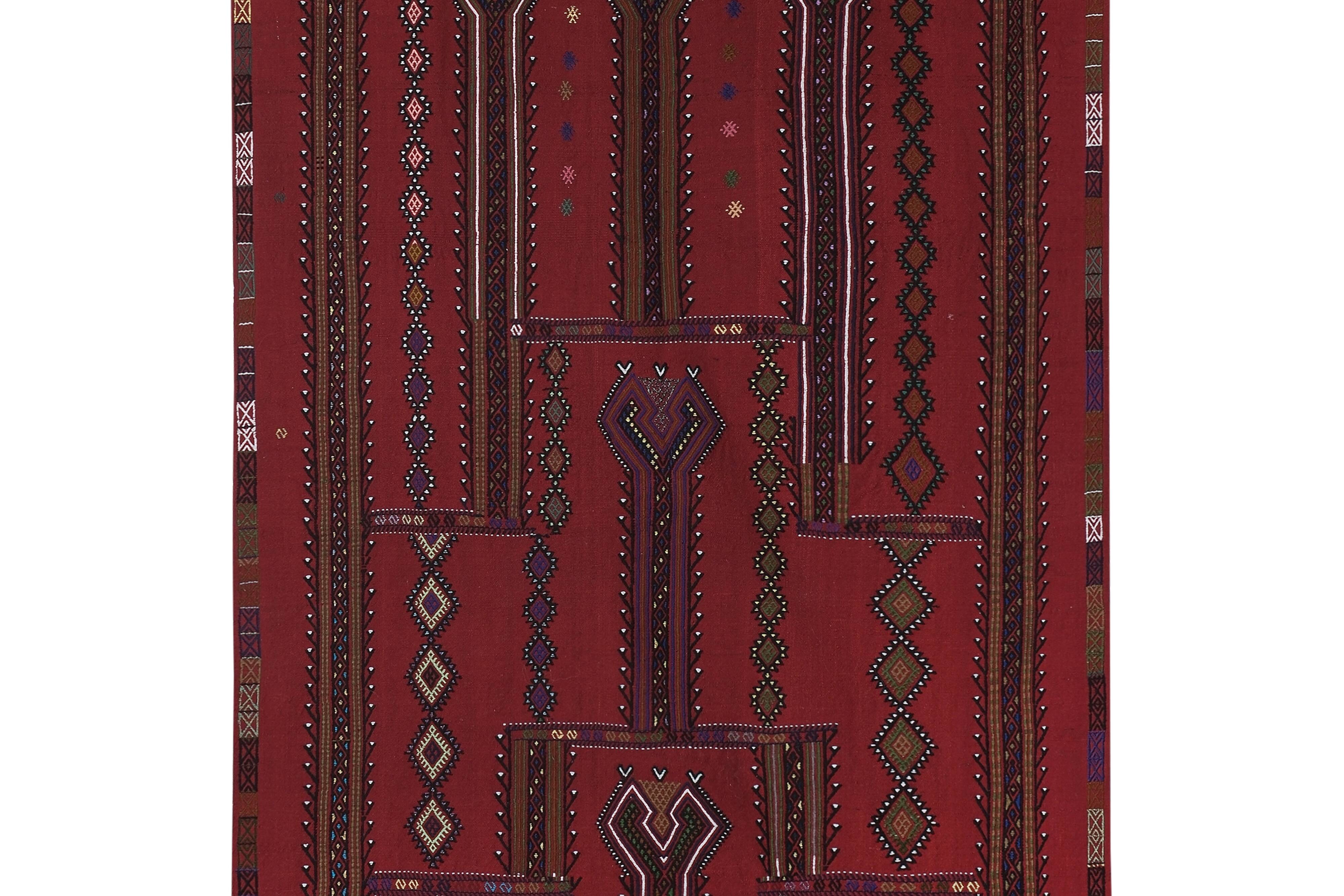 Vintage Turkish Oushak Rug Handwoven 151x235 cm