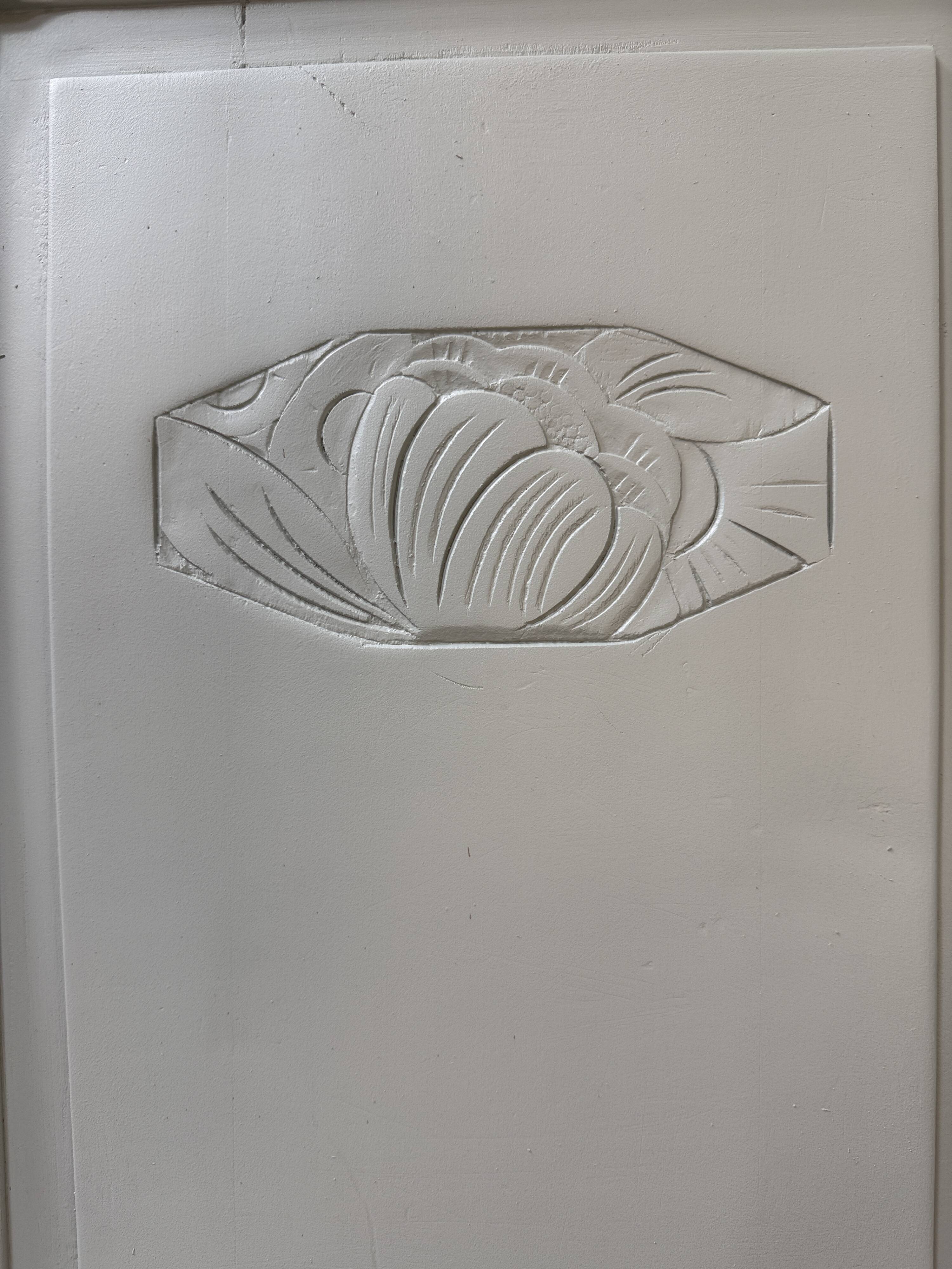 Art Deco green sideboard