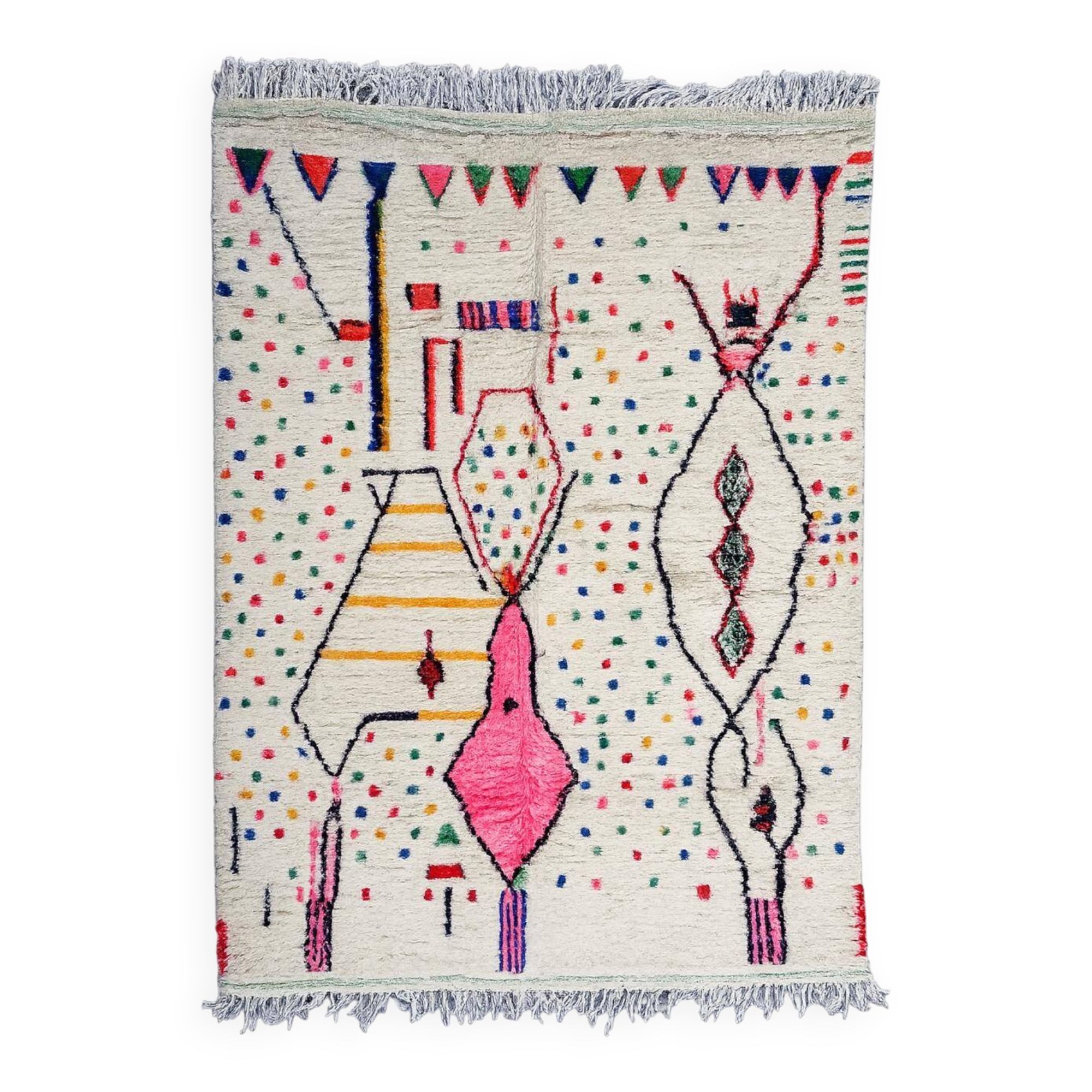Tapis Azilal du Maroc - 300 x 190 cm