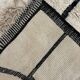 Sala - Custom black and white Moroccan Berber rug