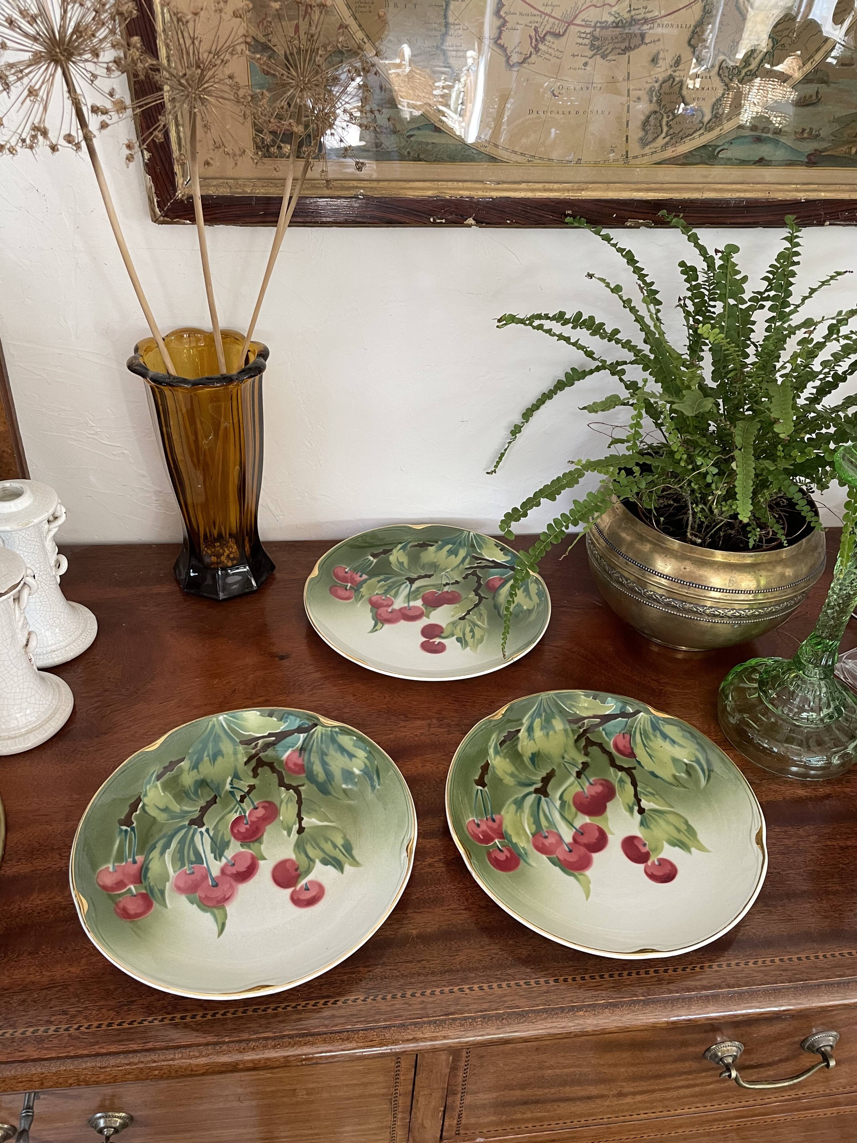 10 K&G Lunéville dessert plates