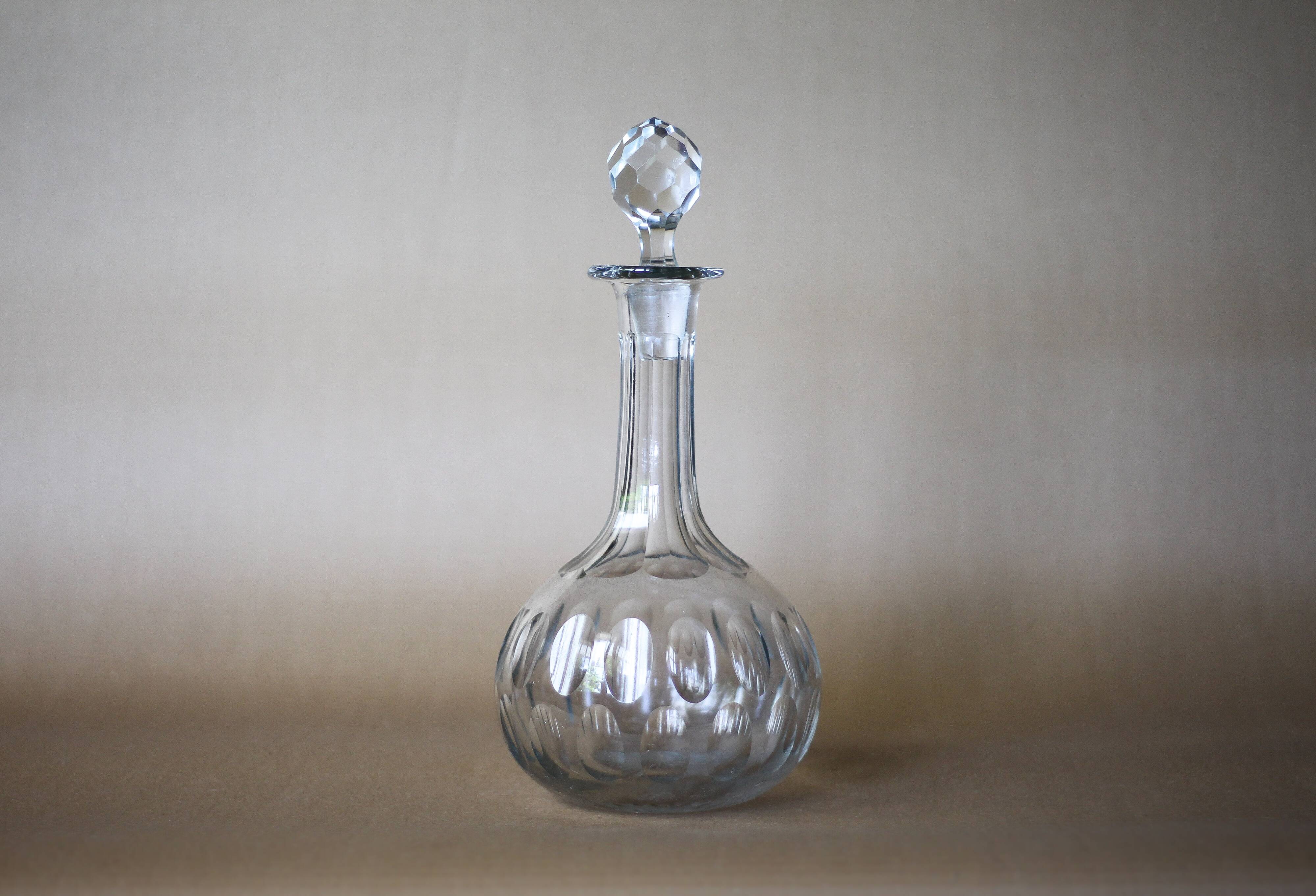 Carafe vintage en cristal