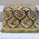 Pouf vintage a franges