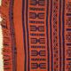 Tapis kilim aztéque 99x183cm fait main