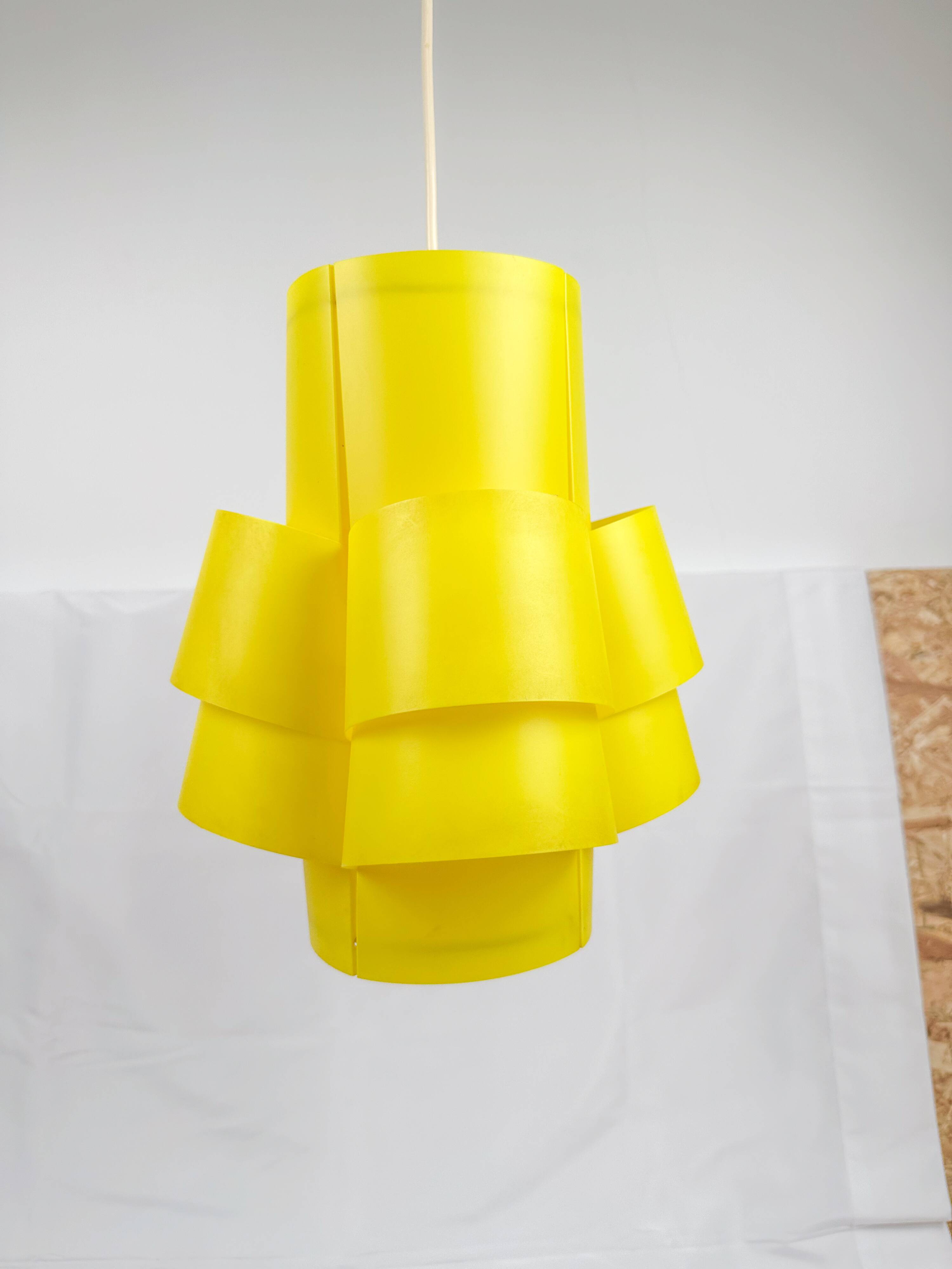 Hans-Agne Jakobsson for Scan-Light - 1960s plastic pendant light
