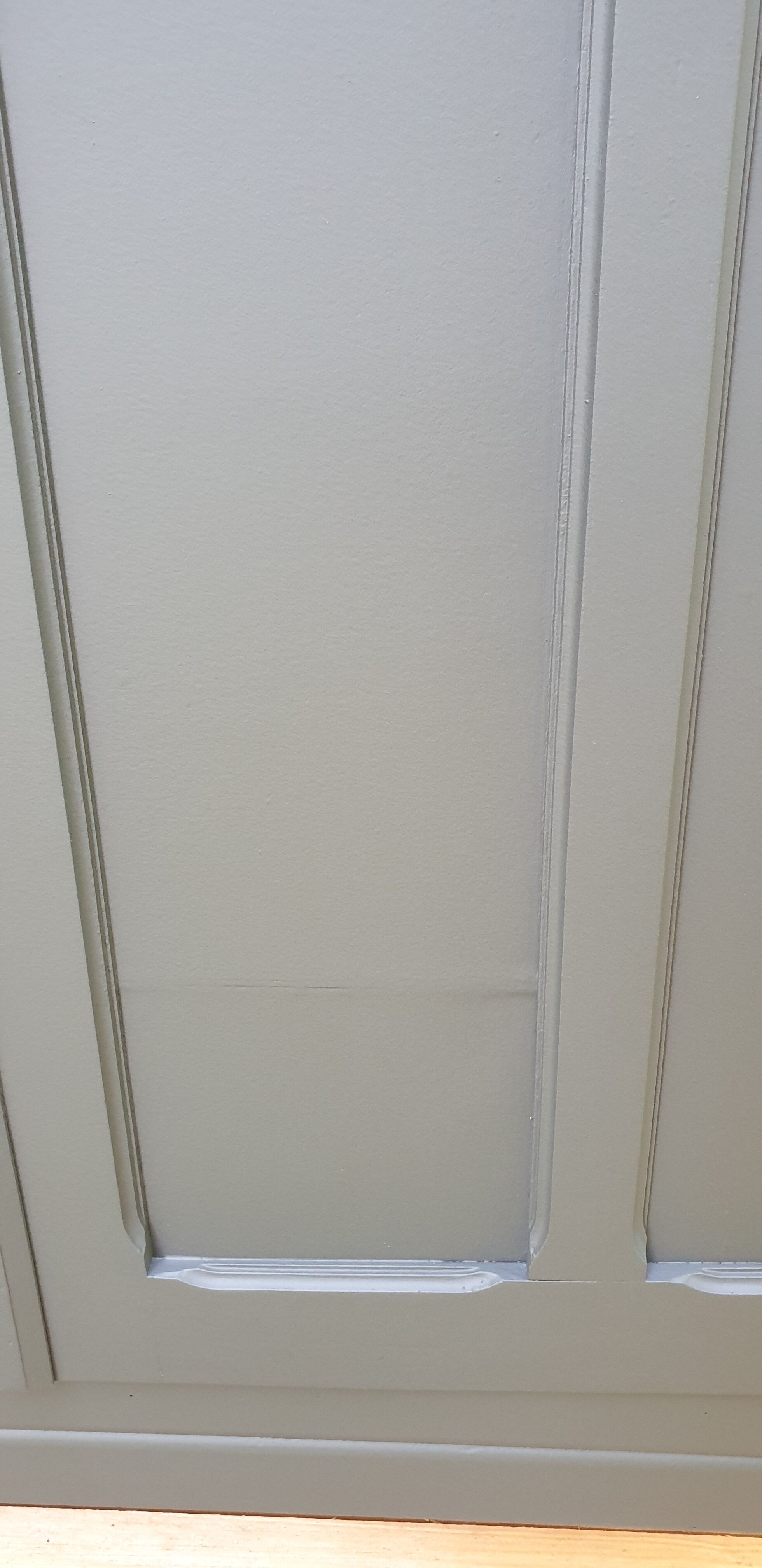 Black parisian wardrobe made of solid wood