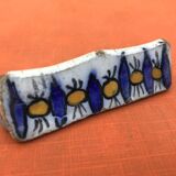 1920-1940 4 Knife holders Glazed ceramic from Nabeul, Tunisia