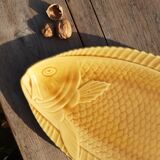 Plat à poisson Sarreguemines